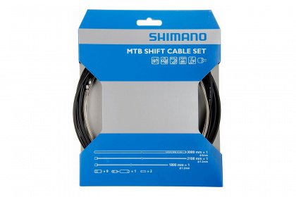Комплект тросов переключения передач Shimano SP41, для МТБ