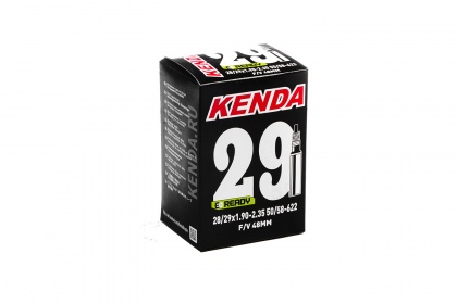 Велокамера Kenda MTB Standard, 29 дюймов, Presta 48 мм / Ширина 1.90-2.35