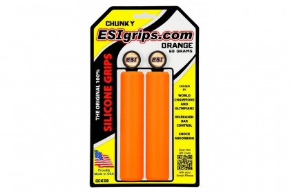 Грипсы ESI Chunky, 130 мм / Оранжевые