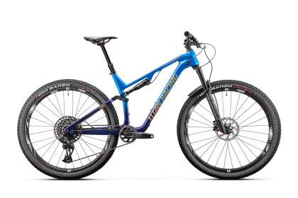 Велосипед горный Titan Racing Cypher Carbon Pro / Синий