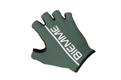 Велоперчатки Biemme Crono (2023), короткий палец / Зеленые