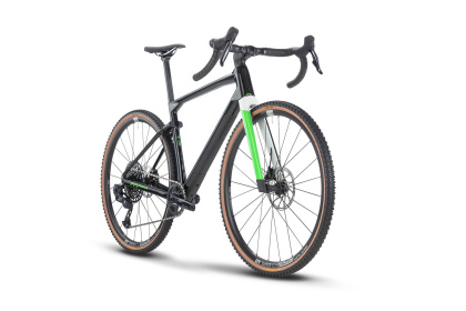 Велосипед гравийный BMC URS 01 Four (2023) / Черно-зеленый
