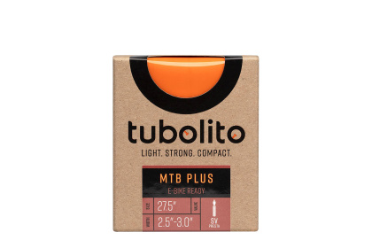 Велокамера Tubolito MTB-Plus, 27.5 дюймов, Presta 42 мм / Ширина 2.50-3.00