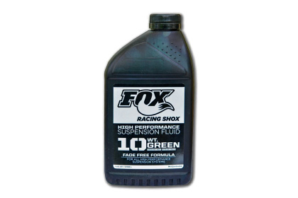 Масло для вилок и амортизаторов FOX High Performance Suspension Fluid 10 WT Green, 946 мл