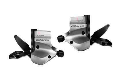 Манетки шифтеры Shimano Claris SL-2400, комплект, 2/3x8 скоростей