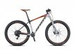 Велосипед Scott Scale 710 Plus (2016) / Cеро-оранжевый