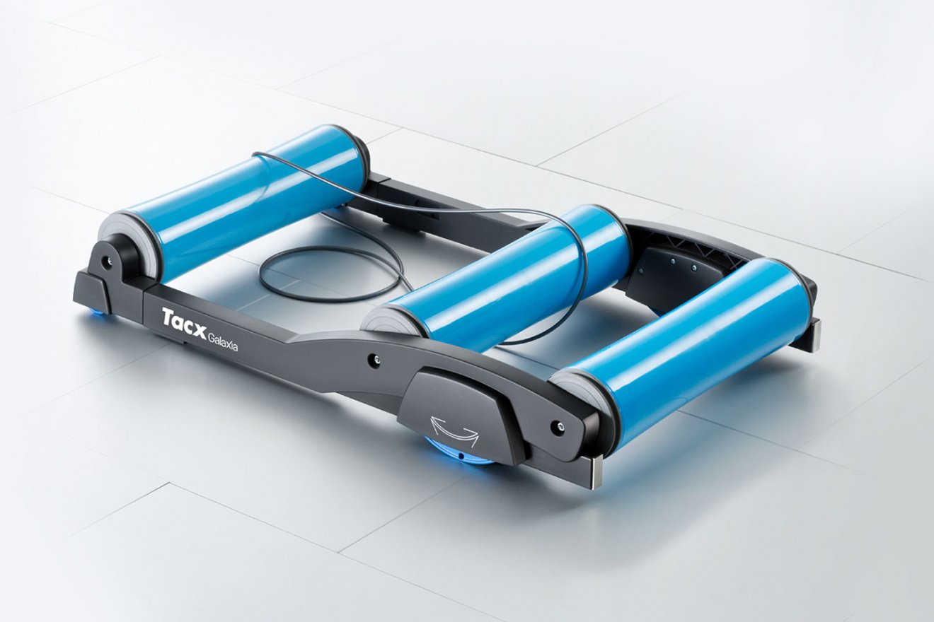 tacx galaxia indoor retractable bicycle rollers