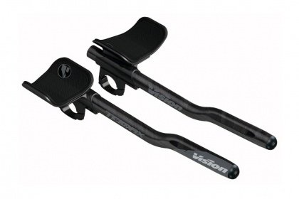 Лежак на руль Vision Trimax Carbon Clip-On Bar / R-bend