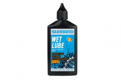 Смазка для цепи Shimano Wet Lube, для влажной погоды, 100 мл