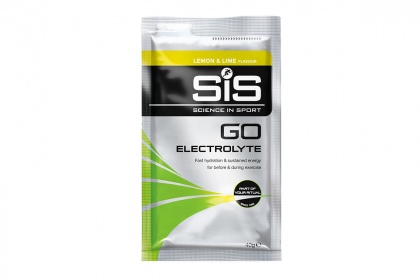 Напиток углеводный с электролитами SiS GO Electrolyte Powder, порошок 40 грамм / Лимон и лайм