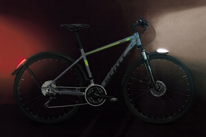 Крылья для велосипеда Topeak Defender iGlow TX, комплект, для 28 дюймов, встроенный фонарь