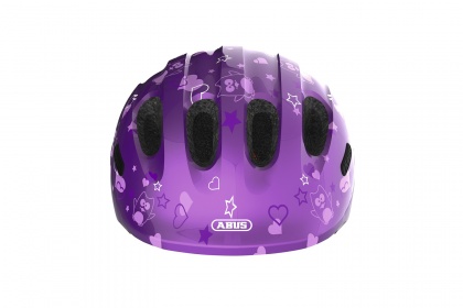 Велошлем детский Abus Smiley 2.0 / Пурпурные звезды