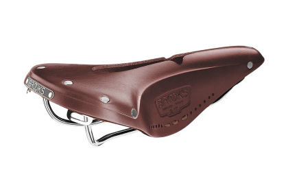 Седло велосипедное Brooks B17 Narrow Carved / Коричневое