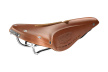 Седло велосипедное Brooks B17 Narrow Carved / Светло-коричневое
