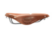 Седло велосипедное Brooks B17 Narrow Carved / Светло-коричневое