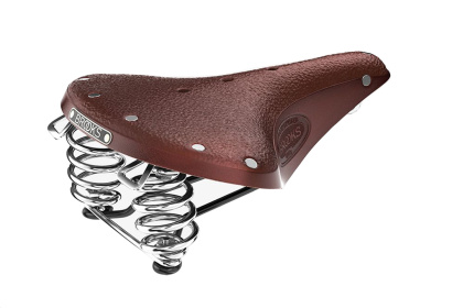 Седло велосипедное Brooks B67 Short / Коричневое