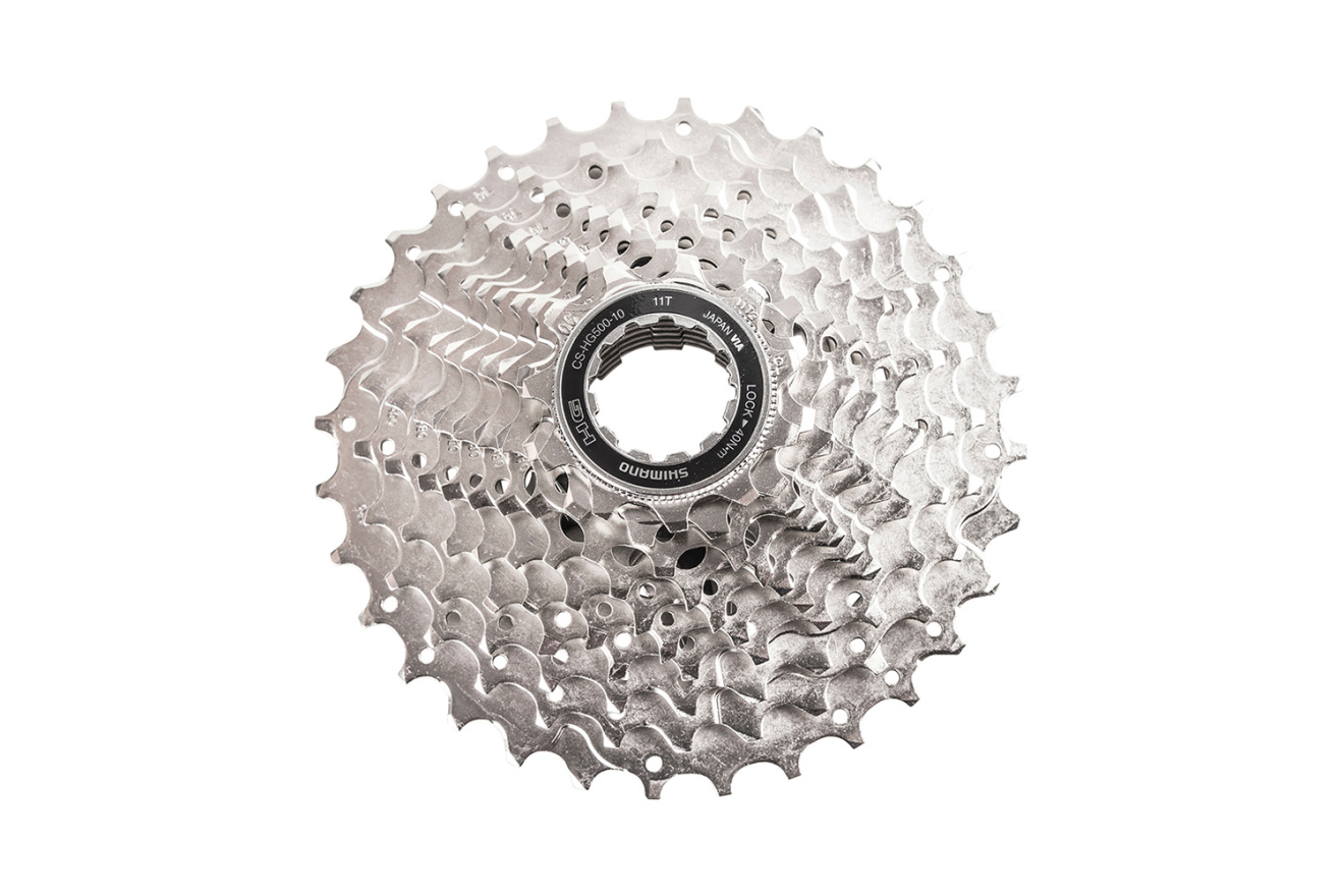 Велосипедные кассета shimano cs-hg500, 10 скоростей / 11-42 купить в ...