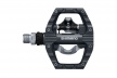 Педали контактные Shimano PD-EH500, SPD и платформа / Серые