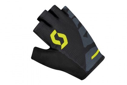 Велоперчатки Scott Aspect Sport Gel (2019), короткий палец / Черно-зеленые