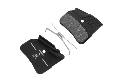 Тормозные колодки дисковые Shimano N03A, полимерные, с кулером