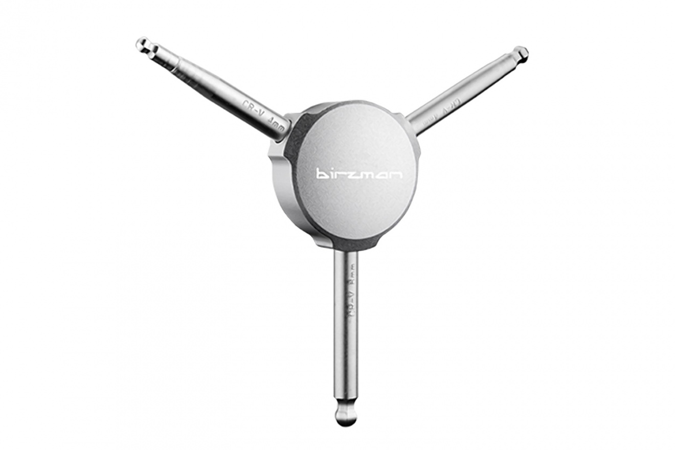 Ключ Y-образный Birzman Y-Grip Ball Point Hex Key Set, шестигранники 4 ...