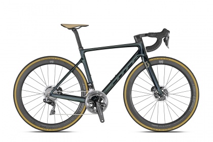 Велосипед шоссейный Scott Addict RC Premium (2020) / Зеленый