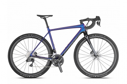 Велосипед гравийный Scott Addict Gravel 10 (2020) / Синий