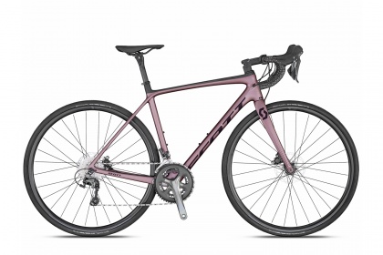 Велосипед шоссейный Scott Contessa Addict 35 Disc (2020) / Розовый