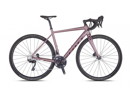 Велосипед гравийный Scott Contessa Speedster Gravel 25 (2020) / Розовый