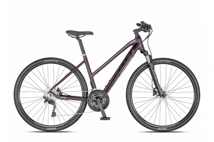 Велосипед Scott Sub Cross 20 Lady (2020) / Фиолетовый