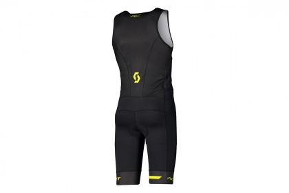 Стартовый костюм для триатлона Scott Plasma SD (2020) / Черно-желтый
