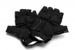 Велоперчатки 100% Exceeda Gel Glove, короткий палец / Черные