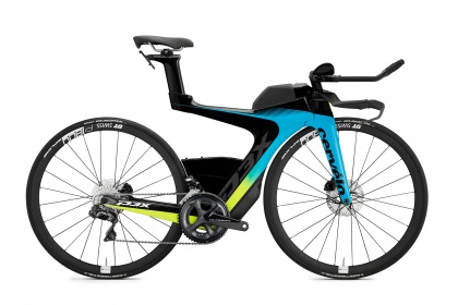 Велосипед для триатлона Cervelo P3X Ultegra Di2 2.0 (2020) / Черно-голубой