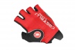 Велоперчатки Castelli Rosso Corsa Pro, короткий палец / Красные