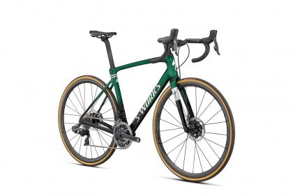 Велосипед шоссейный Specialized Roubaix S-Works eTap (2021) / Зеленый