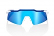 Очки 100% Speedcraft SL / Matte White Metallic Blue HiPER Blue Multilayer