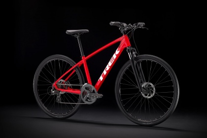Велосипед Trek Dual Sport 1 (2021) / Красный