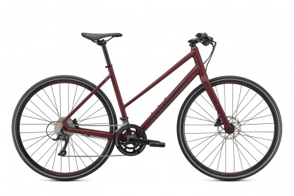 Велосипед женский Specialized Sirrus 3.0 Step Through (2021) / Красный