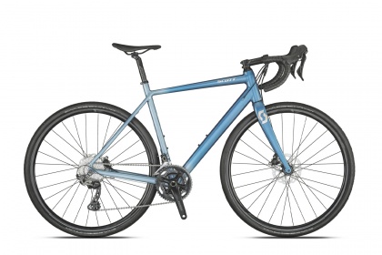 Велосипед гравийный Scott Speedster Gravel 20 (2021) / Голубой