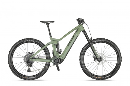 Электровелосипед горный Scott Ransom eRIDE 920 (2021) / Зеленый