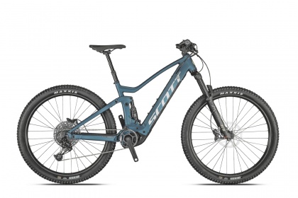 Электровелосипед горный Scott Strike eRIDE 930 (2021) / Синий