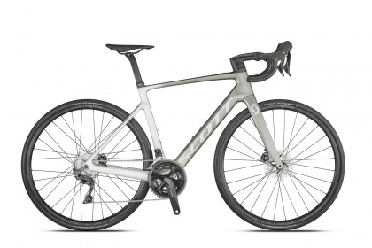 Электровелосипед шоссейный Scott Addict eRIDE 20 (2021) / Серый