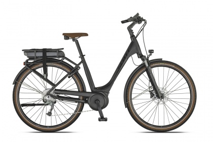 Электровелосипед городской Scott Sub Active eRIDE 10 USX Rack (2021) / Серый