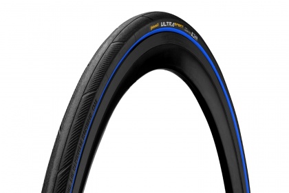 Велопокрышка Continental Ultra Sport III Folding, 28 дюймов / Черно-синяя