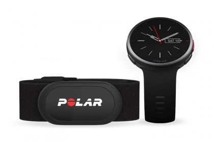 Спортивные часы Polar Vantage V2 HR, для триатлона, с пульсометром / Черные