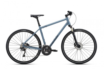 Велосипед гибридный Merida Crossway XT-Edition (2021) / Голубой
