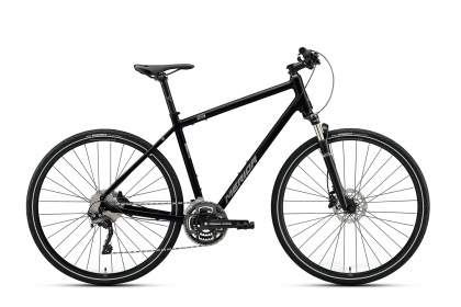 Велосипед гибридный Merida Crossway 500 (2021) / Черный