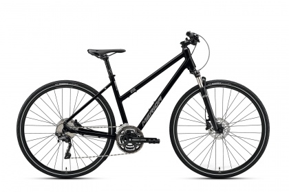 Велосипед гибридный Merida Crossway 500 Lady (2021) / Черный