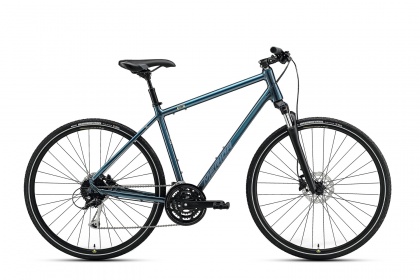 Велосипед гибридный Merida Crossway 100 (2021) / Синий
