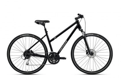 Велосипед гибридный Merida Crossway 100 Lady (2021) / Черный